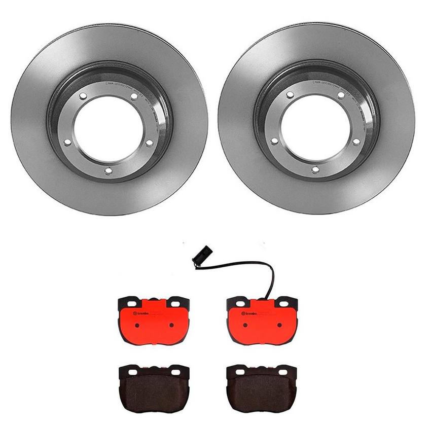 Land Rover Brakes Kit Brembo Pads and Rotors Front (298mm) (Ceramic